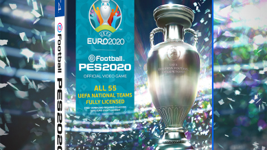 Fotbalové EURO 2020 alespoň v eFootball PES 2020