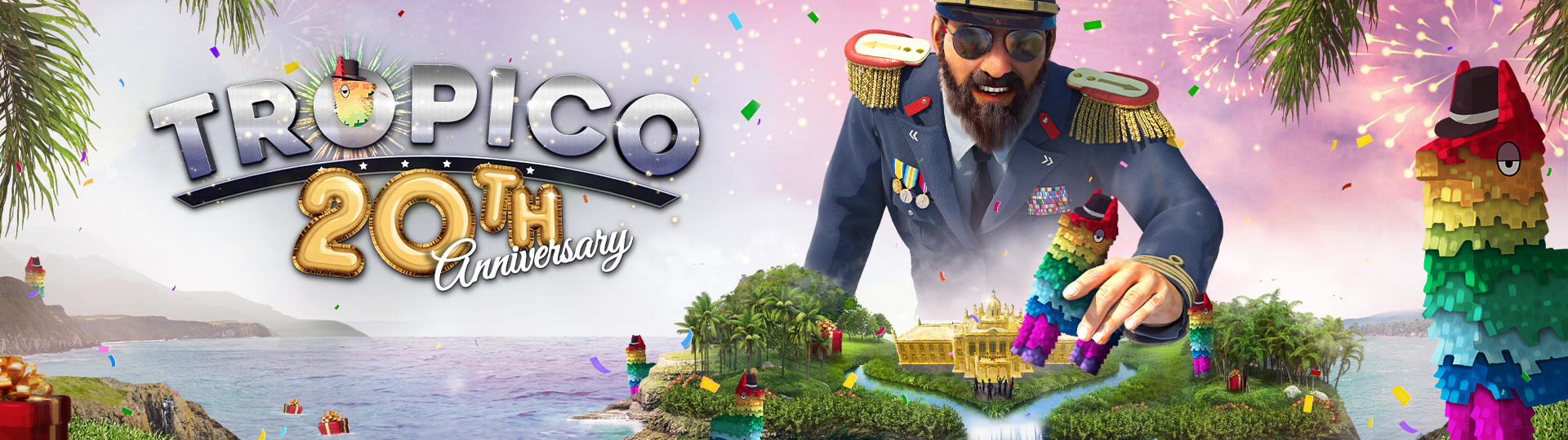 Série Tropico slaví výročí 20 let přímo ve hře | Novinky