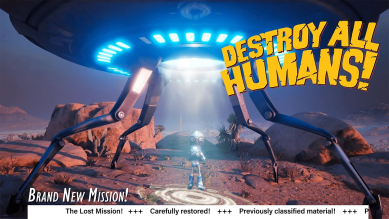 Lost Mission na videu z Destroy All Humans!