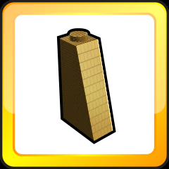 Legendary 1x2x3 Slope Brick